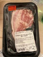 Poitrine de porc cuite fumee au feu de bois 8 tranches
