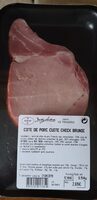 Cote de porc cuite choix brunie