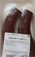 Boudin noir a l'oignon
