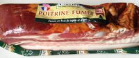 Poitrine de porc fumée 350g.