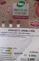 Straccetti limone e pepe