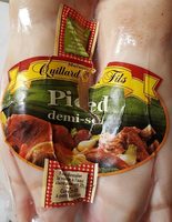 Pieds de porc salés