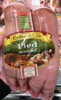 Pied demi-sel