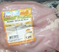 Pechuga entera de pollo