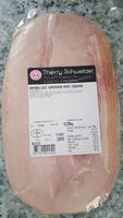 Jambon cuit supérieur avec couenne