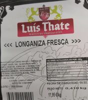 Longaniza fresca