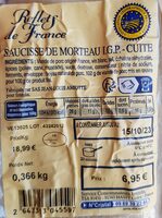 Saucisse de Morteau IGP cuite