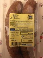 Saucisse de Montbéliard IGP Cuite