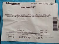 Pain complet