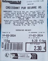 Croissant pur beurre
