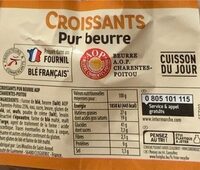 Croissants pur beurre