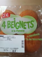 4 beignets à la pomme