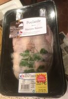 Poularde farce marrons - raisins