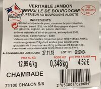 Jambon persille de bourgogne