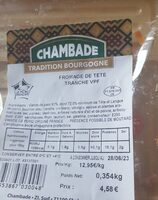 Fromage de tête tranche