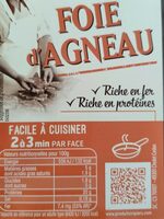 Foie agneau