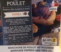 Manchons Poulet Paprika