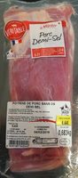 Poitrine de porc sans os demi sel