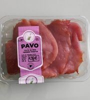 Filete de pavo marinado pimentón