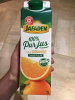 100% pur jus d orange