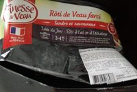 Rôti de veau farci