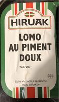 Lomo au piment doux