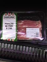 Poitrine de porc à l'ail