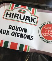 Boudin aux oignons