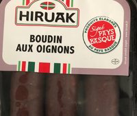 Boudin aux oignons