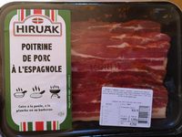 Poitrine de porc a l'espagnole