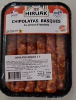 Chipolatas Basques au piment d'Espelette