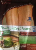 Truite cuite fumée