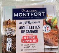 Aiguillettes de canard
