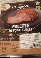 Palette de porc braisé