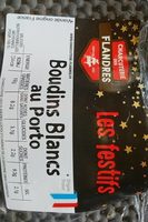 Boudins blancs au Porto