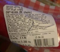 Cervelas de cheval