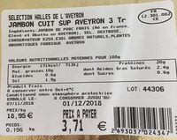 Jambon cuit