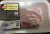 Côte de porc echine x2