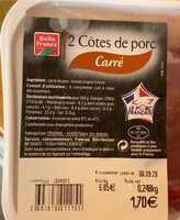 Cotes de porc