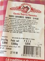 Tripes cuisinée tomate