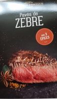 Pavés de Zèbre aux 3 épices