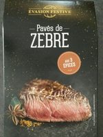 Pavés de zèbre aux 3 épices