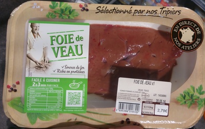 Foie de veau X1
