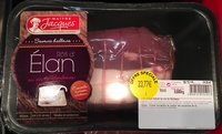 Rôti d'Élan mariné au vin de Bordeaux