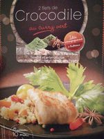 2 Filets de Crocodile marinés
