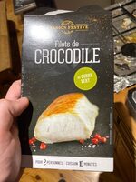 2 filets de crocodiles au curry vert