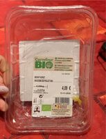 Saucisse de poulet bio