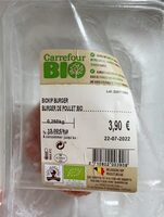 Burger de poulet Bio