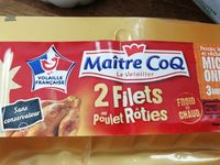 2 Filets de poulet rotis