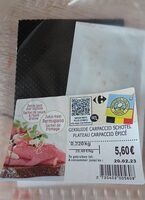 Carpaccio épicé
